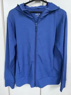 UNIQLO エアリズム150サイズ パーカー 青