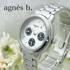 agnès b. アニエスベー トリプルカレンダー レディース腕時計 稼働品のサムネイル