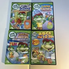 LeapFrog DVD セット 9枚（内5枚は未開封新品） LeapFrog DVD セット 9枚（内5枚は未開封新品）