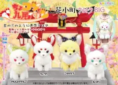 ちょコンと九尾さま　花小町　ウルトラBIGぬいぐるみ　全4種セット