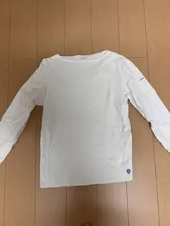 ホワイト 長袖カットソー