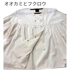 TANDEY日本製 ノーカラー ダブルボタン 羽織 リネン ラミー - メルカリ