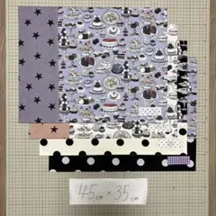 45×35 4枚セット　ランチョンマット　ランチクロス　ナフキン　ハンドメイド