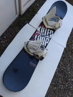 KILLER LOOP kissmarkスノーボード ブラッ157センチ