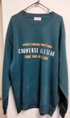 【商品未使用品】CONVERSE ALL STAR ダークグリーン トレーナー★