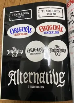 【TENDERLOIN】 GOD BLESS TENDERLOIN ステッカー TENDERLOIN】 GOD BLESS TENDERLOIN ステッカー TENDERLOIN