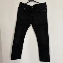 h&m エイチアンドエム　黒スキニー ジーンズ デニムパンツ メンズ
