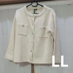 【新品タグ付き】HK WORKS LONDON ノーカラージャケット LLのサムネイル