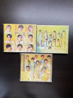 SnowManHELLO HELLO CD 3枚セット
