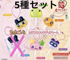 新品 ガシャポン たまごっち カラフルキャンディチャーム 5種セット