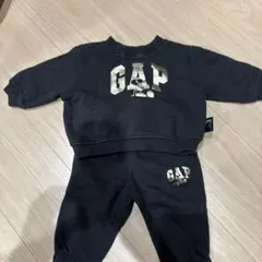 GAP 黒 トレーナー・スウェットパンツセット