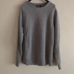 BEAMS グレー ニットセーター Lサイズ
