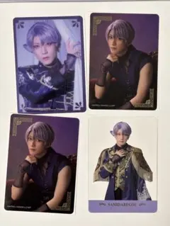 五月雨江 クリアカード4枚セット ミュージカル刀剣乱舞 静かなる夜半の寝ざめ