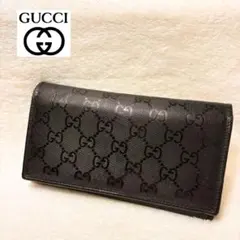 ✨極美品✨】GUCCI グッチ GG柄 インプリメ 長財布 インターロッキング