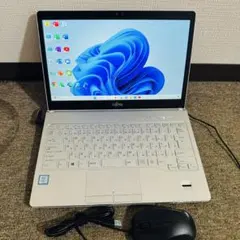 S247 富士通ノートパソコン i5高速コンパクトWindows11オフィス付き