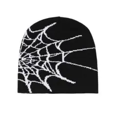 ビーニー y2kスケボーグランジ ブラック