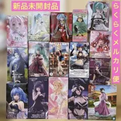 美少女フィギュアまとめ売り　初音ミク　喜多川海夢　猫猫　アルベド　ルナマリアのサムネイル