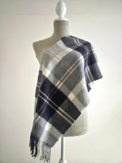 【Johnstons】【中判】ジョンストンズ　カシミアマフラー　190x35cm