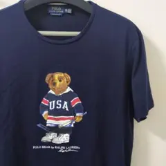 ポロベア Polo Ralph Lauren Tシャツ XL ネイビー