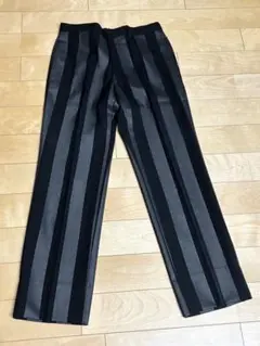 COMME DU MODE MEN グレーブラックストライプ　サイズM 光沢