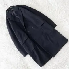 《GU》 (L) コージーメルトンチェスターコート ハンサム カジュアル 万能