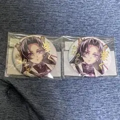 鬼滅の刃 繋ぐ しのぶとカナエ E賞 箔押し57mm缶バッジ 胡蝶カナエ　2点