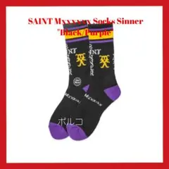 SAINT Mxxxxxx Socks Sinner Black/Purpleのサムネイル