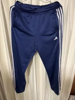 ◆ adidas スウェット　ジャージ　ネイビー　中古 Lサイズ
