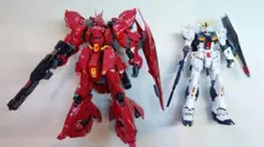 ジャンク】RG サザビー ＆ RG νガンダム 2体セット - メルカリ