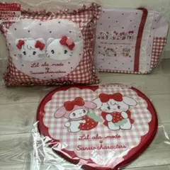 リルアラモード　mikko サンリオ　1番くじ　クッション　バッグ　マットセット