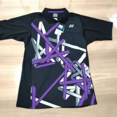 YONEX　ヨネックス バトミントンウェア　ユニ ゲームシャツ　ブラック　O