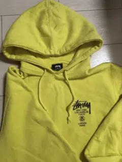 r. 様専用 stussyワールドツアー　バックプリント　スウェット　パーカー