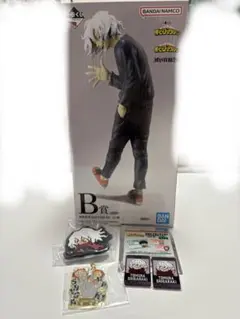 僕のヒーローアカデミア　一番くじ　B賞死柄木弔フィギュア　その他おまけセットのサムネイル