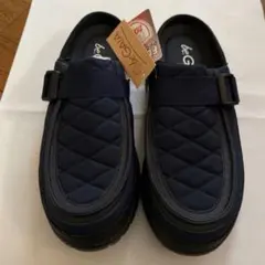 新品　be.GAIA ネイビー メンズクロッグサンダル・スリッポンサンダル　M