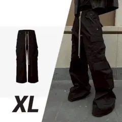 MIJKOドローストリングダブルワイドカーゴパンツXLOpium 韓国系Y2K