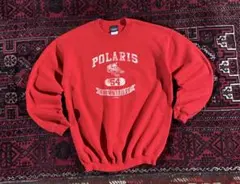 JERZEES ジャージーズ メキシコ製 カレッジロゴ スウェット レッド M