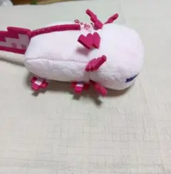 マインクラフトウーパールーパーぬいぐるみ