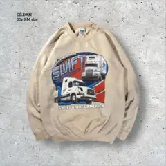 00s古着Gildan “Swift” スウェットトレーナー S-M