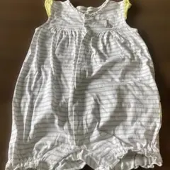 Sophie la girafe ストライプロンパース
