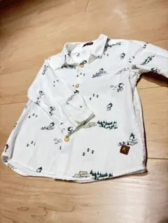 ベビー　スヌーピー長袖シャツ