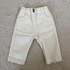 【未着用】branshes ホワイトパンツ 90