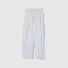 新品SeaRoomlynn コットンナイロン3tuckパンツ ホワイトM