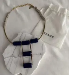 【美品・Made in USA】希DavidAubrey幾何学モチーフネックレスのサムネイル