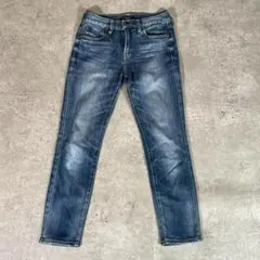 【23区】ストレッチ スキニーデニムパンツ 32 XS相当 青のサムネイル