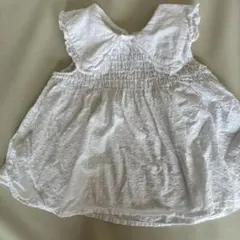 ZARA ホワイト ノースリーブチュニック 3-4歳