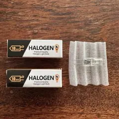 HALOGEN ミニハロゲン電球　G4口金　12V20W 2個セット　透明