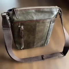 メンズショルダーバック レザー