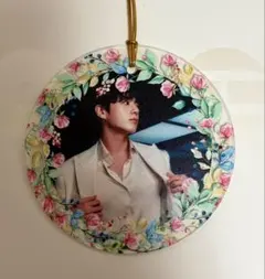 BTS ジョングク フラワーアクリルオーナメントのサムネイル