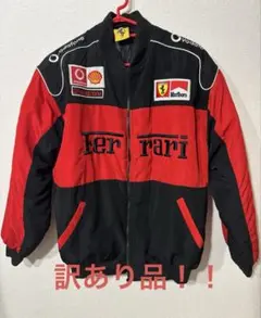 Ferrari F1 レーシングジャケット 中綿 Lサイズ - メルカリ