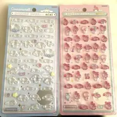 サンリオmini ボンボンドロップシール シナモロール マイメロ 正規品